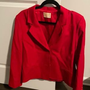 Pendleton 100% Virgin Wool Red Blazer